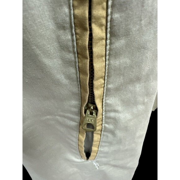 VTG SERGIO VALENTE SNAP UP ORANGE KHAKI TRENCH SPY DOWNTOWN TRENCH RETRO COAT SM - Picture 10 of 14